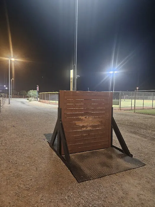 6 foot wood/ chain link wall Picture 1