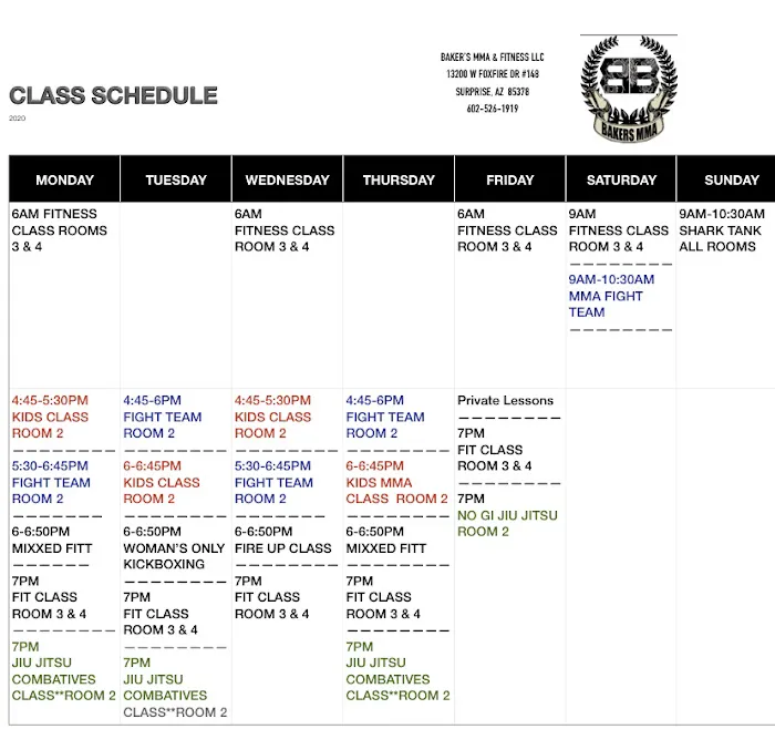 Baker's MMA & Fitness LLC Picture 8