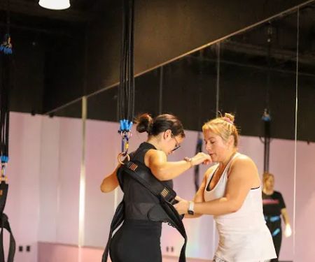 Pole Kisses, Bungee and Aerial Fitness