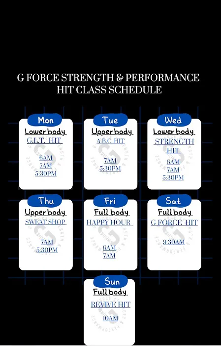 G Force strength & performance Facility Picture 3