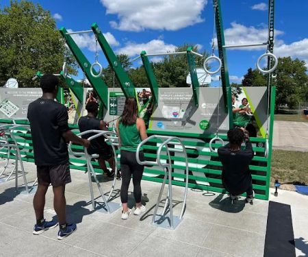 Fitness Court at Ottawa Hills Park