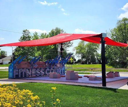 Fitness Court at New Lenox Community Park District
