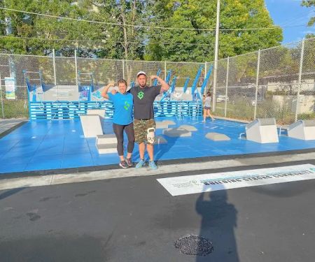 Fitness Court at Memorial Park