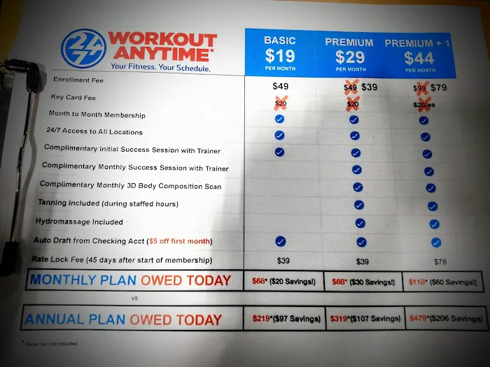 Workout Anytime Lawrenceburg KY Picture 1