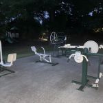 Outdoor exercise station