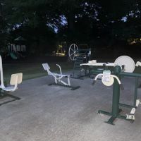 Outdoor exercise station ico