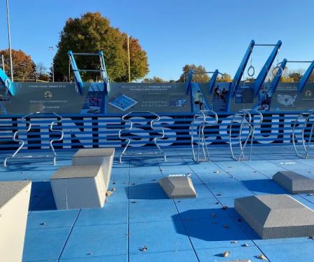 Fitness Court at Sutcliffe Park