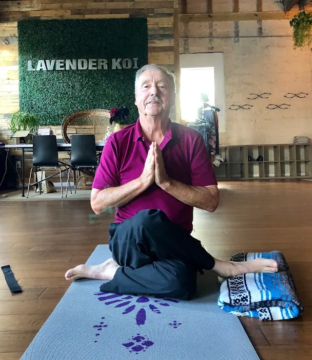 Lavender Koi Yoga Picture 9