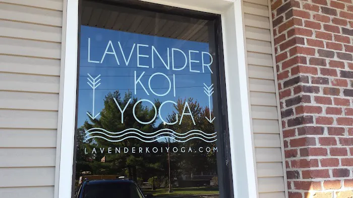 Lavender Koi Yoga Picture 6