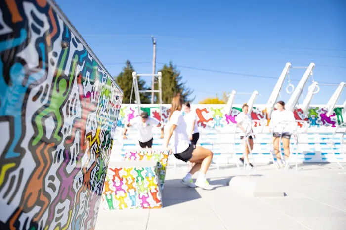 Keith Haring Fitness Court at Kutztown University Picture 9