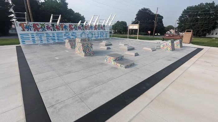 Keith Haring Fitness Court at Kutztown University Picture 3