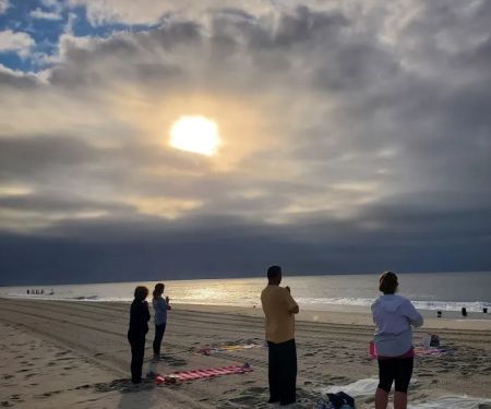 Cape May Beach Yoga with Kelsy