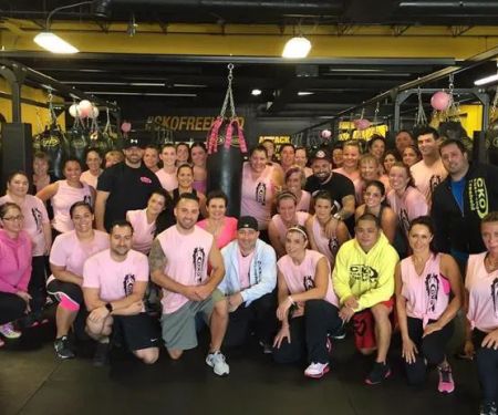 CKO Kickboxing Wall