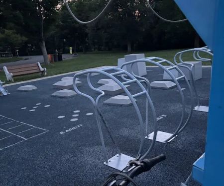 Fitness Court at Buccleuch Park