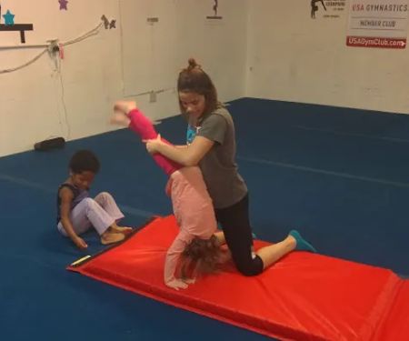 splits gymnastics