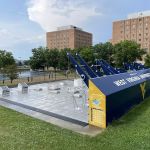 Fitness Court Outdoor Gym at West Virginia University