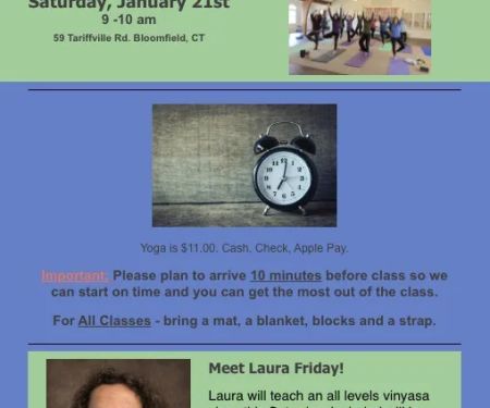 Laura Friday's Yoga, West Hartford