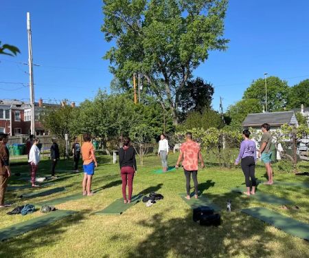 Garden Yoga