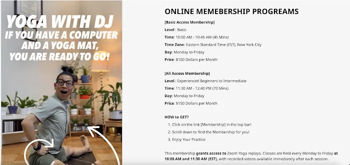 Yoga with DJ Picture 1