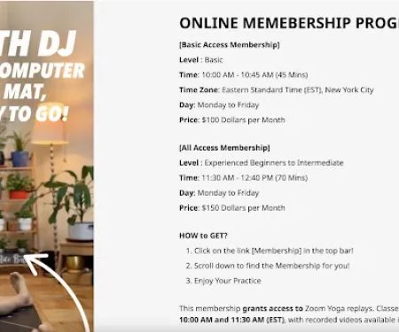 Yoga with DJ