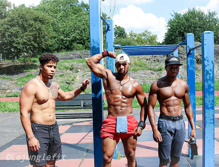 Saint Mary's Park Outdoor Fitness Equipment Picture 3