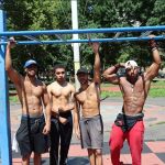 Saint Mary's Park Outdoor Fitness Equipment
