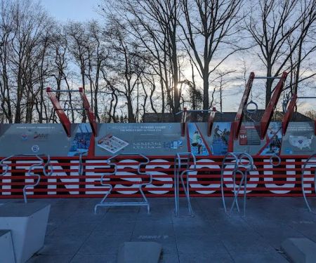 Fitness Court at Basil Marella Park
