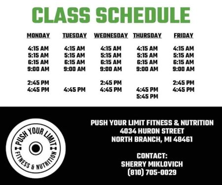 Push Your Limit Fitness & Nutrition