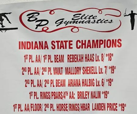 Breasha Pruitt Elite Gymnastics