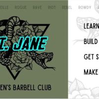 G.I. Jane Women's Barbell Club ico