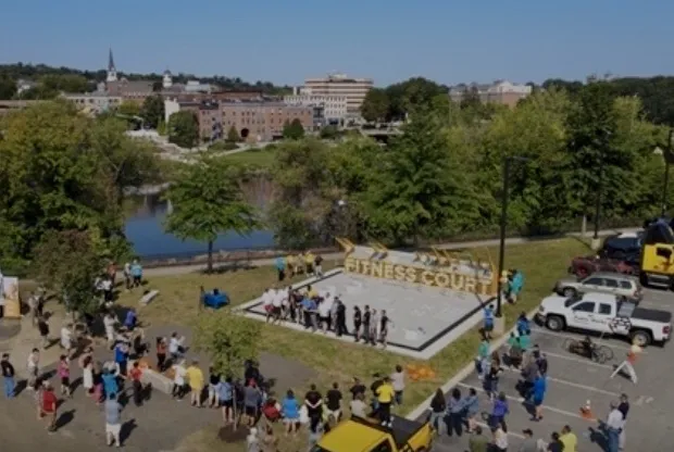 Outdoor Fitness Court Picture 1