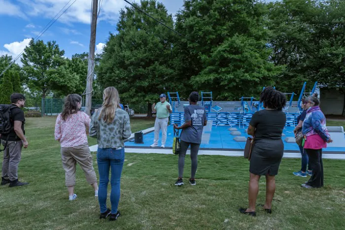 Fitness Court at Mountain to River Trail at Fire Station 3 Picture 2
