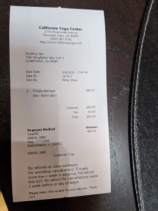 California Yoga Center Picture 7