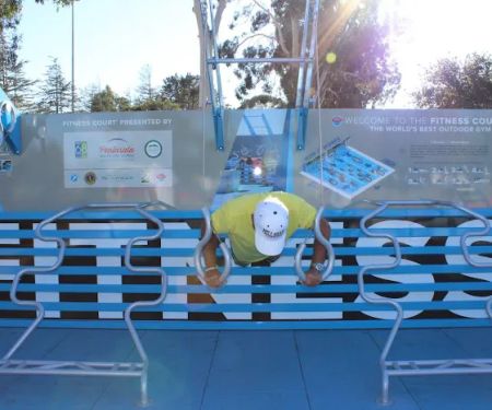 Fitness Court at Millbrae Spur Trail