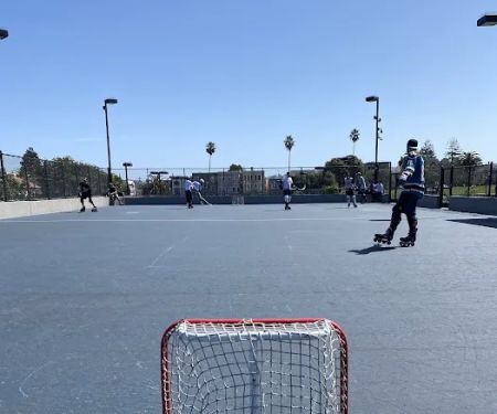 Mission Dolores Park Bike Polo & Roller Hockey Court