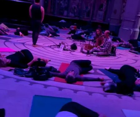Yoga on the Labyrinth | Grace Cathedral