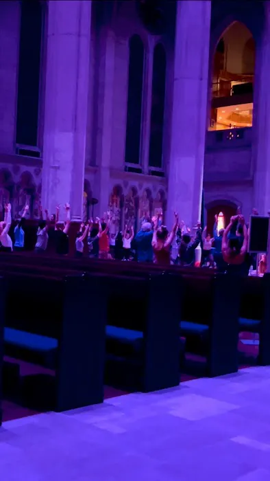 Yoga on the Labyrinth | Grace Cathedral Picture 3