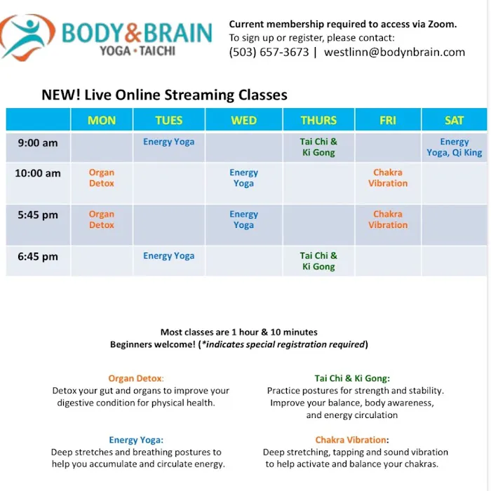 Body & Brain Yoga Tai Chi Picture 6