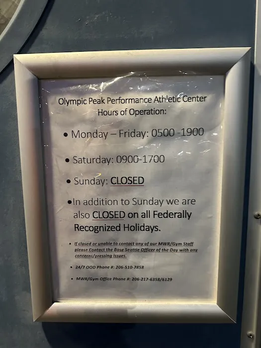 USCG Base Seattle MWR/Olympic Peak Performance Athletic Center Picture 1