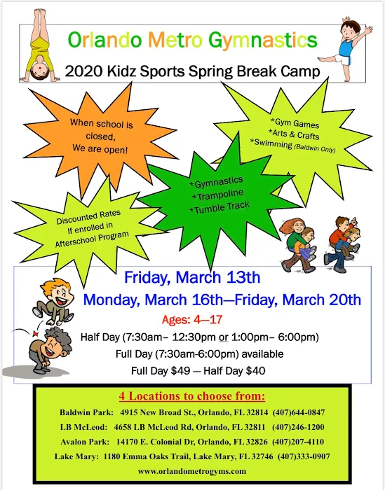 Orlando Metro Gymnastics Avalon Park Picture 6