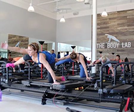 The Body Lab - A Lagree Fitness Studio · Yoga · Barre · Mat pilates · Total body burn · Red light therapy saunas