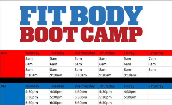 Fit Body Boot Camp Picture 4