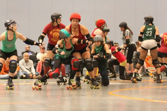 Carolina Roller Derby Practice Warehouse Picture 2