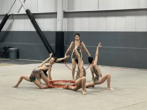 Triangle Rhythmic Gymnastics Picture 4