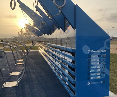 Fitness Court at Boathouse District