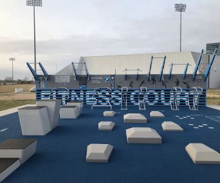 Fitness Court at Woodson Park