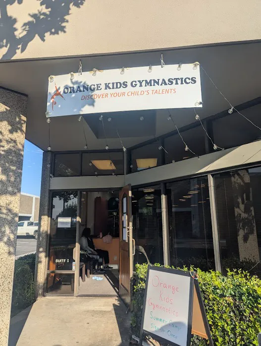 Orange Kids Gymnastics Picture 1