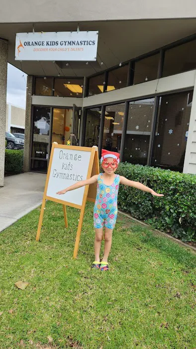 Orange Kids Gymnastics Picture 4