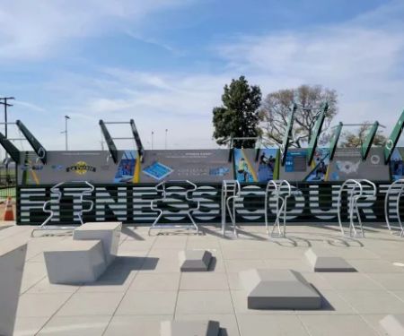 Fitness Court at La Puente City Park