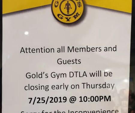 Gold's Gym Downtown Los Angeles